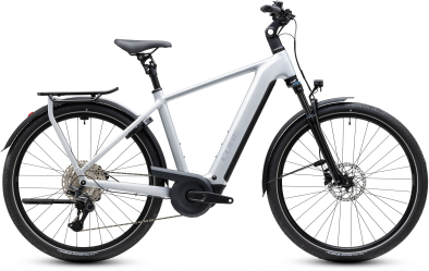 Cube Kathmandu Hybrid ONE 800 silverstar´n´reflex 28 2027 Elektromos Onroad Trekking Kerékpár - szürke