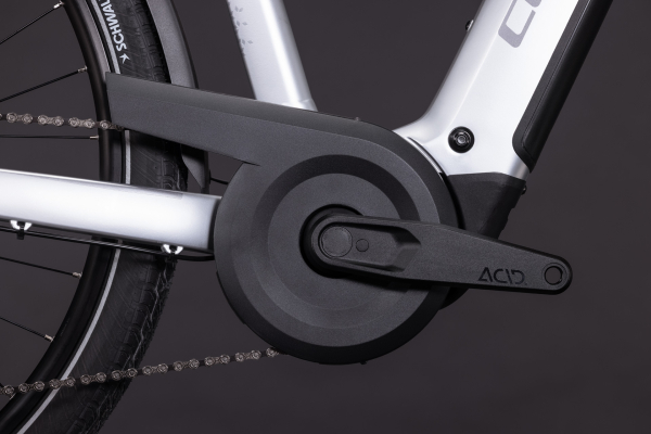 Cube Kathmandu Hybrid ONE 800 silverstar´n´reflex 28" 2027 Elektromos Onroad Trekking Trapeze Kerékpár - szürke
