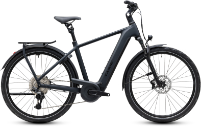 Cube Kathmandu Hybrid Pro 800 coal´n´black 28 2027 Elektromos Onroad Trekking Kerékpár - fekete