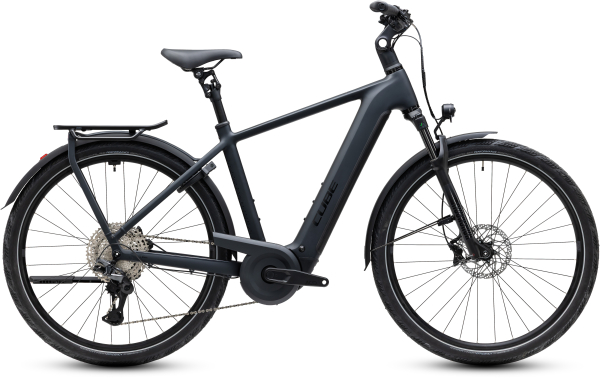 Cube Kathmandu Hybrid Pro 800 coal´n´black 28" 2027 Elektromos Onroad Trekking Kerékpár - fekete