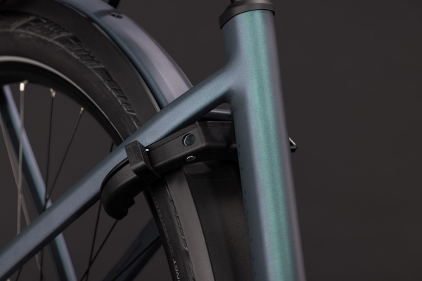 Cube Kathmandu Hybrid Pro 800 smaragdgrey´n´black 28" 2027 Elektromos Onroad Trekking Easy Entry Kerékpár - világoskék
