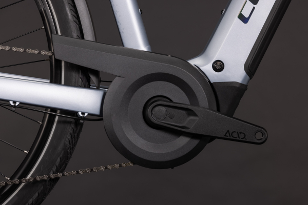 Cube Kathmandu Hybrid EXC 800 slategrey´n´chrome 28" 2027 Elektromos Onroad Trekking Kerékpár - világosszürke