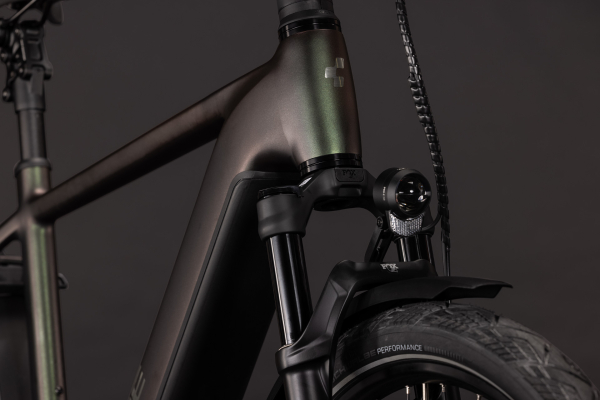 Cube Kathmandu Hybrid EXC 800 stellar´n´chrome 28" 2027 Elektromos Onroad Trekking Kerékpár - sötétszürke