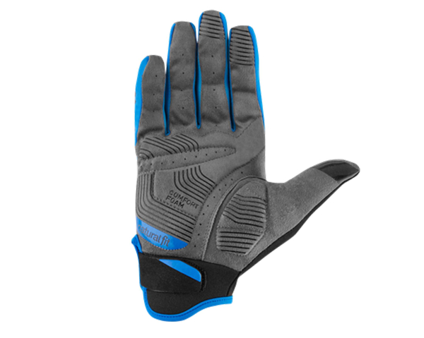 Cube X NF Kerékpáros Hosszú Ujjú Kesztyű Szürke/Kék XXL - szürke