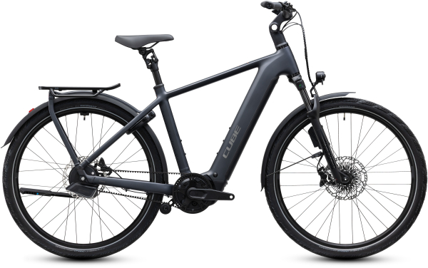 Cube Kathmandu Hybrid Deluxe EXC 800 stealthgrey´n´grey 28" 2027 Elektromos Onroad Trekking Kerékpár - sötétszürke