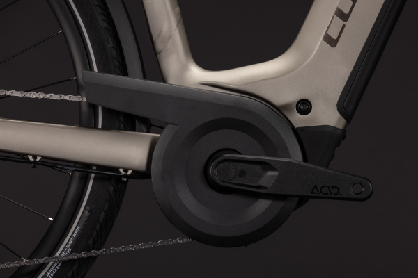 Cube Kathmandu Hybrid SLX 800 flashstone´n´chrome 28" 2027 Elektromos Onroad Trekking Easy Entry Kerékpár - barna