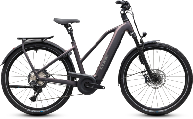 Cube Kathmandu Hybrid SLT 800 mysticgraphite´n´reflex 28 2027 Elektromos Onroad Trekking Trapeze Kerékpár - sötétkék