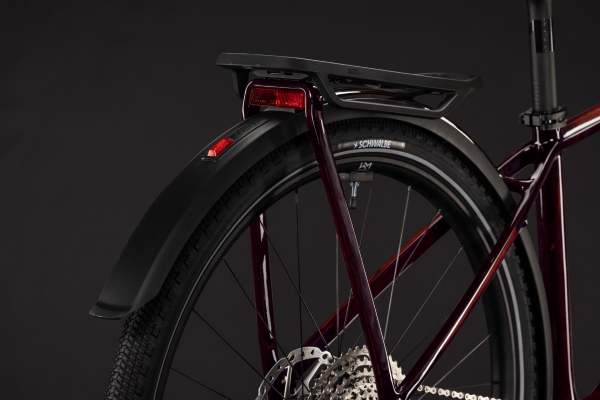 Cube Kathmandu Hybrid C:62 SLX 400X liquidred´n´red 28" 2027 Elektromos Onroad Trekking Kerékpár - bordó