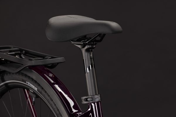 Cube Kathmandu Hybrid C:62 SLX 400X liquidred´n´red 28" 2027 Elektromos Onroad Trekking Easy Entry Kerékpár - bordó