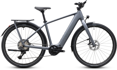 Cube Kathmandu Hybrid C:62 SLT 400X ashgrey´n´prizm 28 2027 Elektromos Onroad Trekking Kerékpár - szürke