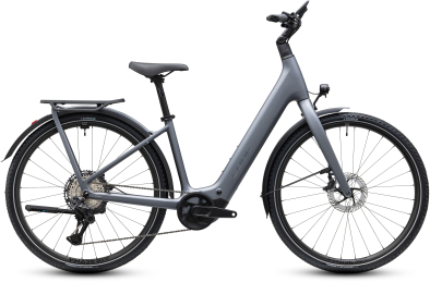 Cube Kathmandu Hybrid C:62 SLT 400X ashgrey´n´prizm 28 2027 Elektromos Onroad Trekking Easy Entry Kerékpár - szürke