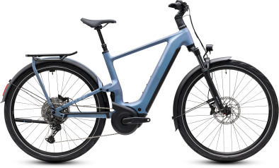 Cube Kathmandu Hybrid ONE11 HPC Pro 800 hazeblue´n´blue 28 2027 Elektromos Offroad Cross Trekking Kerékpár - világoskék