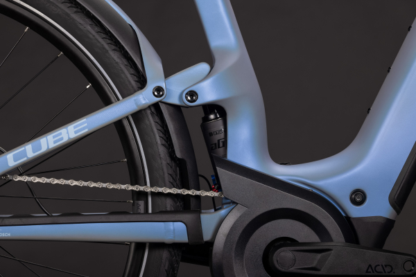 Cube Kathmandu Hybrid ONE11 HPC Pro 800 hazeblue´n´blue 28" 2027 Elektromos Offroad Cross Trekking Kerékpár - világoskék