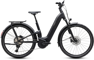 Cube Kathmandu Hybrid ONE11 HPC SLT 800 carbon´n´silverdust 28 2027 Elektromos Offroad Cross Trekking Easy Entry Kerékpár - carbon
