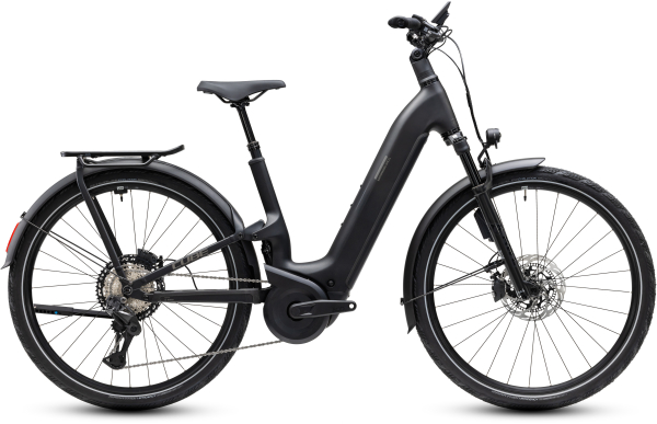 Cube Kathmandu Hybrid ONE11 HPC SLT 800 carbon´n´silverdust 28" 2027 Elektromos Offroad Cross Trekking Easy Entry Kerékpár - carbon