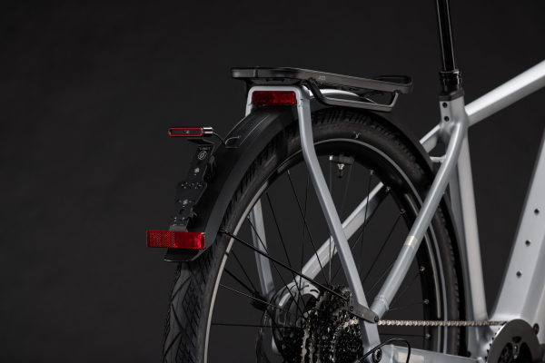 Cube Kathmandu Hybrid 45 800 slategrey´n´chrome 28" 2027 Elektromos Light Hardtail MTB Kerékpár - világosszürke