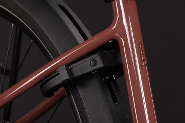 Cube Supreme Hybrid Comfort Pro 600 burgundy´n´claret 28" 2027 Elektromos Onroad Trekking Easy Entry Kerékpár - krém
