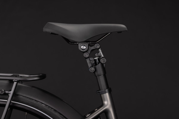 Cube Supreme Hybrid Deluxe SLX 600 teak´n´chrome 28" 2027 Elektromos Onroad Trekking Easy Entry Kerékpár - szürke