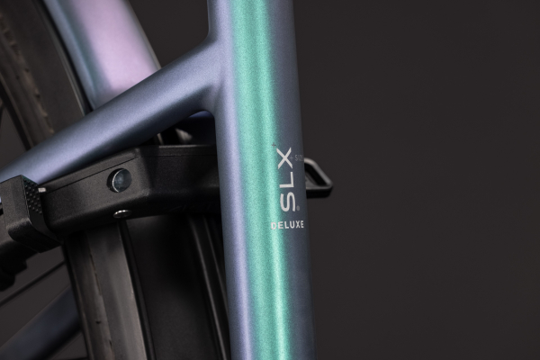 Cube Supreme Hybrid C:62 Deluxe SLX 600 polarlight´n´grey 28" 2027 Elektromos Onroad Trekking Easy Entry Kerékpár - lila