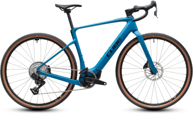 Cube Nuroad Hybrid C:62 EXC 400X tropicalteal´n´black 28 2027 Elektromos Gravel Kerékpár - kék