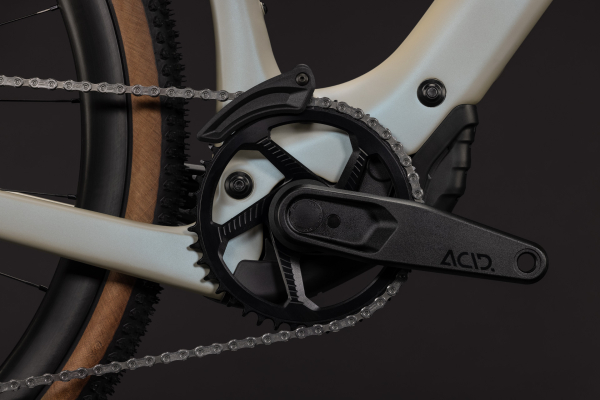 Cube Nuroad Hybrid C:62 SLX 400X glintsand´n´black 28" 2027 Elektromos Gravel Kerékpár - világosszürke