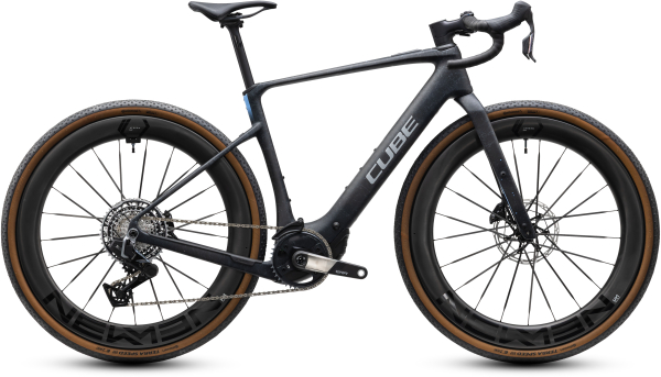 Cube Nuroad Hybrid C:62 SLT 400X onyxfibre´n´blue 28" 2027 Elektromos Gravel Kerékpár - fekete