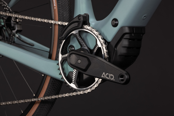Cube Nulane Hybrid C:62 Race 400X seagrey´n´black 28" 2027 Elektromos Gravel Kerékpár - szürke