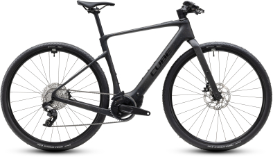 Cube Nulane Hybrid C:62 SLX 400X mineralblack´n´orange 28 2027 Elektromos Gravel Kerékpár - fekete