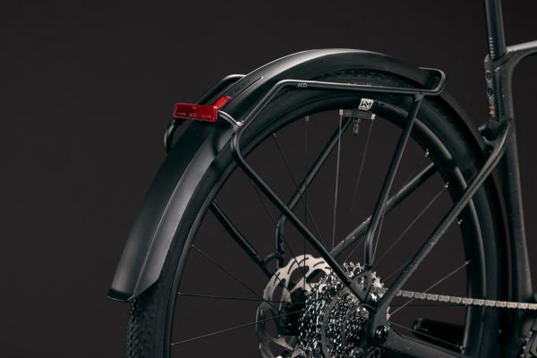 Cube Nulane Hybrid C:62 SLX 400X FE mineralblack´n´orange 28" 2027 Elektromos Gravel Kerékpár - fekete