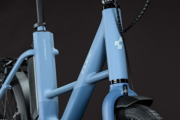 Cube Compact Hybrid 540 thistleblue´n´blue 20" 2027 Elektromos Light Hardtail MTB Kerékpár - kék
