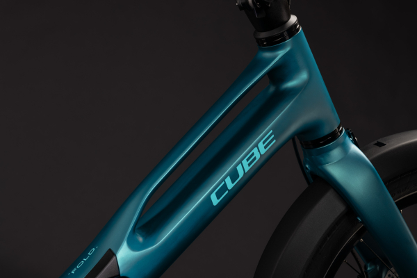 Cube Fold Hybrid Deluxe 540 metallicpetrol´n´sea 20" 2027 Elektromos Light Hardtail MTB Kerékpár - sötétkék