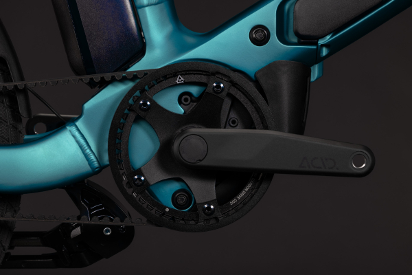 Cube Fold Hybrid Deluxe 540 metallicpetrol´n´sea 20" 2027 Elektromos Light Hardtail MTB Kerékpár - sötétkék