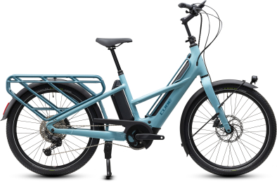 Cube Longtail Hybrid 800 arubablue´n´blue 26 2027 Elektromos Light Hardtail MTB Kerékpár - kék