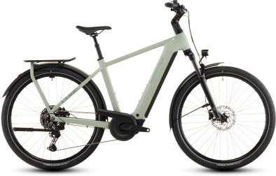 Cube Kathmandu Hybrid ONE 800 Elektromos Onroad Trekking Kerékpár - pea´n´green - zöld