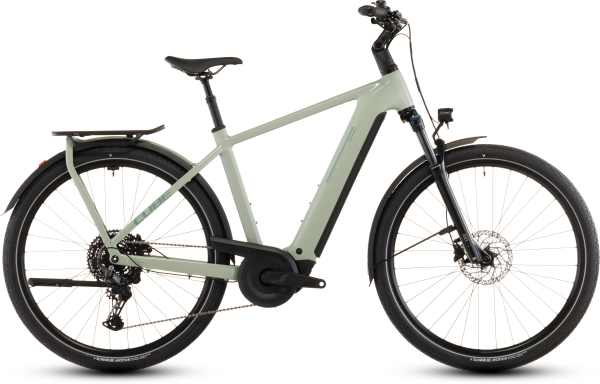 Cube Kathmandu Hybrid ONE 800 Elektromos Onroad Trekking Kerékpár - pea´n´green - zöld