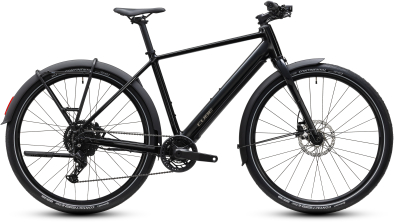 Cube Editor Hybrid ONE 360 FE black´n´irongrey 28 2027 Elektromos Light Hardtail MTB Kerékpár - fekete