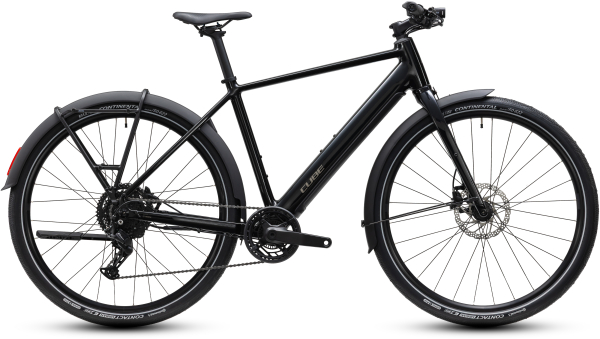 Cube Editor Hybrid ONE 360 FE black´n´irongrey 28" 2027 Elektromos Light Hardtail MTB Kerékpár - fekete