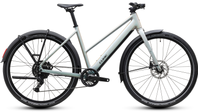 Cube Editor Hybrid ONE 360 FE glintsand´n´black 28 2027 Elektromos Light Hardtail MTB Trapeze Kerékpár - világosszürke
