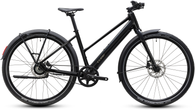 Cube Editor Hybrid Pro 360 FE black´n´irongrey 28 2027 Elektromos Light Hardtail MTB Trapeze Kerékpár - fekete
