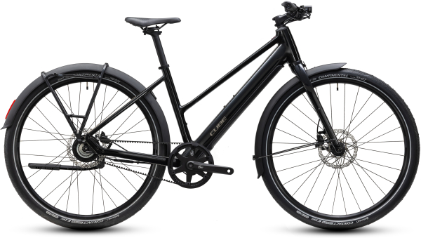 Cube Editor Hybrid Pro 360 FE black´n´irongrey 28" 2027 Elektromos Light Hardtail MTB Trapeze Kerékpár - fekete