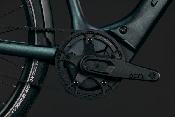 Cube Editor Hybrid SLX 400X FE glitterteal´n´black 28" 2027 Elektromos Light Hardtail MTB Kerékpár - sötétkék
