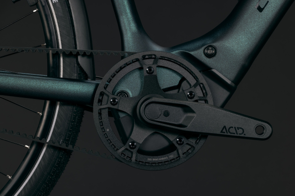 Cube Editor Hybrid SLX 400X FE glitterteal´n´black 28" 2027 Elektromos Light Hardtail MTB Trapeze Kerékpár - sötétkék