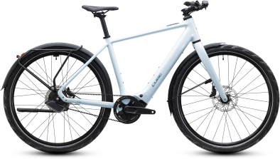 Cube Editor Hybrid SLT 400X FE glacier´n´prizm 28 2027 Elektromos Light Hardtail MTB Kerékpár - fehér