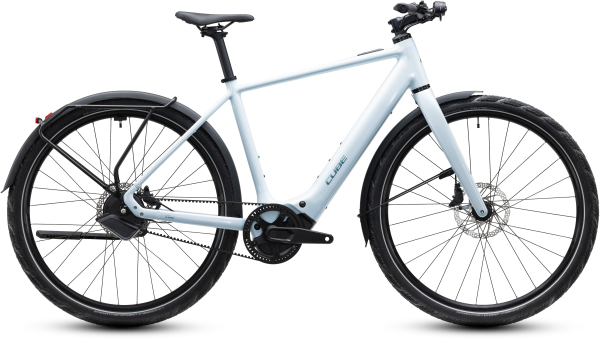Cube Editor Hybrid SLT 400X FE glacier´n´prizm 28" 2027 Elektromos Light Hardtail MTB Kerékpár - fehér