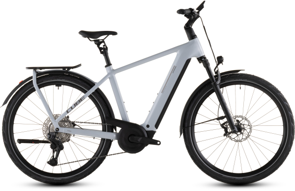 Cube Kathmandu Hybrid SLX 800 Elektromos Onroad Trekking Kerékpár - foggrey´n´grey - szürke