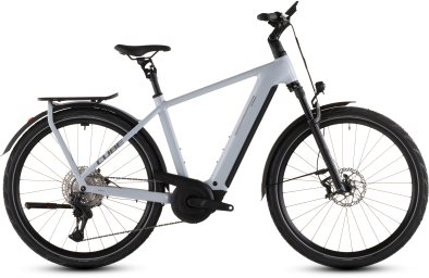 Cube Kathmandu Hybrid SLX 800 Elektromos Onroad Trekking Kerékpár - foggrey´n´grey - szürke