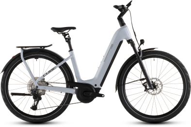 Cube Kathmandu Hybrid SLX 800 Easy Entry Elektromos Onroad Trekking Kerékpár - foggrey´n´grey - szürke