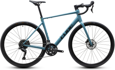 Cube Attain Pro surfblue´n´black 28 2027 Országúti Kerékpár - kék