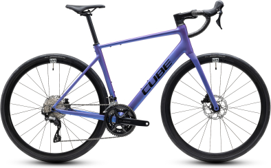 Cube Attain SLX blueiris´n´black 28 2027 Országúti Kerékpár - lila