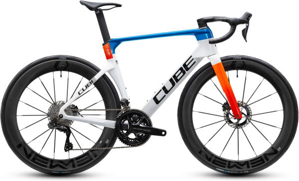 Cube Litening AERO C:68X SLT teamline 28" 2027 Országúti Kerékpár - fehér